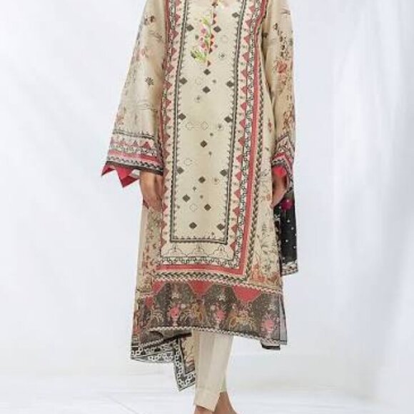 Sania Maskatiya Kurta/Dupatta Size M - Picture 1 of 4